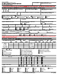 Document preview: Form CHP187A Allied Agency Pursuit Report - California