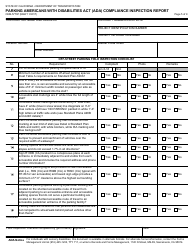 Form CEM-5773P &quot;Parking Americans With Disabilities Act (Ada) Compliance Inspection Report&quot; - California, Page 5