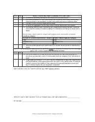 School Food Authority on-Site Review Checklist - Kentucky, Page 2