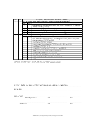 School Food Authority on-Site Review Checklist - Kentucky, Page 3