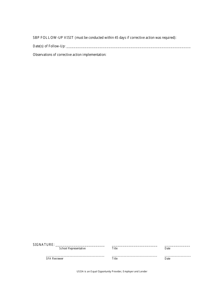School Food Authority on-Site Review Checklist - Kentucky, Page 4