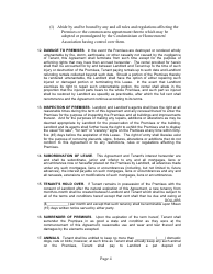 Month-To-Month Rental Agreement Template - New Hampshire, Page 4