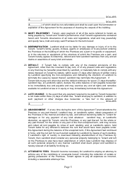 Month-To-Month Rental Agreement Template - New Hampshire, Page 5