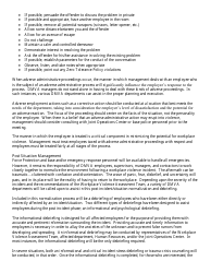 Violence in the Workplace Check List - Colorado, Page 12