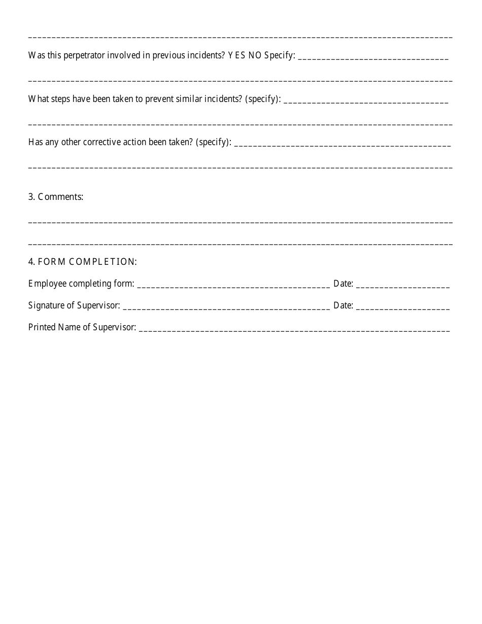 Violence in the Workplace Check List - Colorado, Page 20