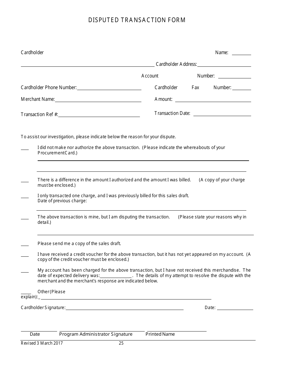 Procurement Card Department Manual - Colorado, Page 25