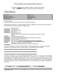 Procurement Card Department Manual - Colorado, Page 27