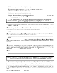 Form JDF1113 Parenting Plan - Colorado, Page 7