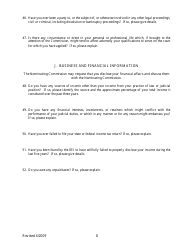 &quot;Application for Colorado State Court Judgeship - Judicial Nominating Commission&quot; - Colorado, Page 8