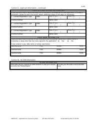 Form DBPR AR1 Application for Licensure by Examination - Architect - Florida, Page 4