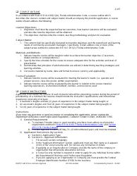Form DBPR CAM9 Application for Pre-licensure Provider Approval - Florida, Page 2