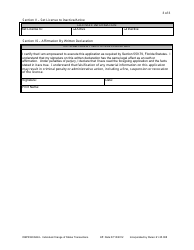 Form DBPR BCAIB6 Request for Duplicate License, Name Change, Address Change, or Status Change - Florida, Page 3