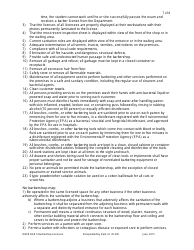 Application for Barbershop Licensure - Florida, Page 7