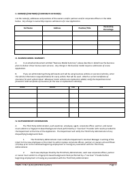 Form HSMV77067 Application for Authority to Conduct Class E Third Party Administrator (Tpa) Driver License Exams - Florida, Page 3