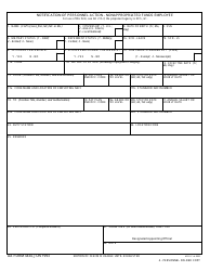DA Form 3434 Notification of Personnel Action - Nonappropriated Funds Employee, Page 4