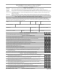 DA Form 5118 Reassignment Status and Election Statement