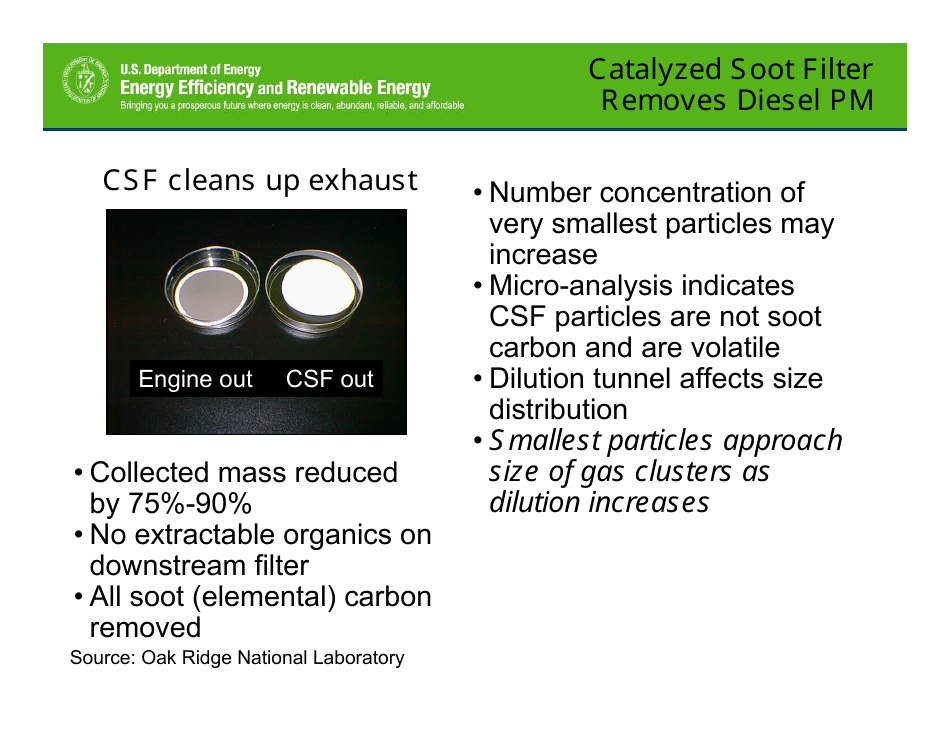 Motivations for Promoting Clean Diesels - Dr. James J. Eberhardt, Page 27