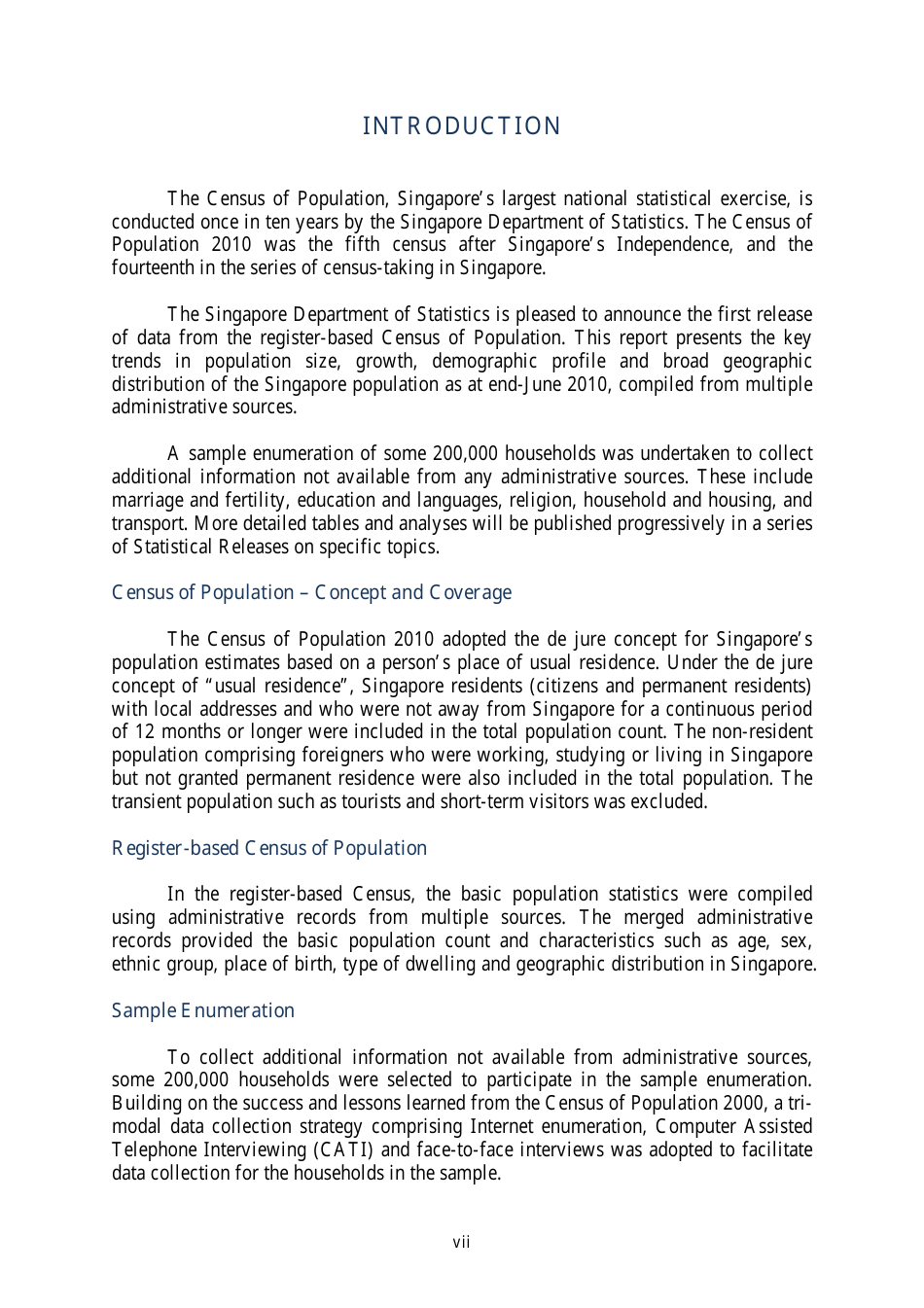 Census of Population 2010 - Advance Census Release - Singapore, Page 9