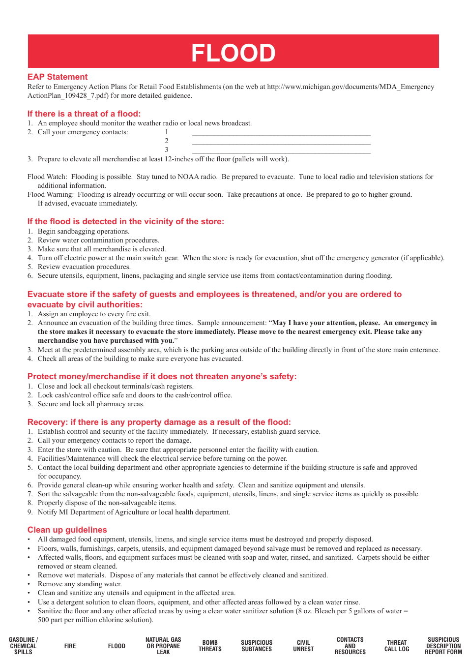 Michigan Flip Chart Of Emergency Procedures Fill Out Sign Online And michigan-flip-chart-of-emergency-procedures-fill-out-sign-online-and