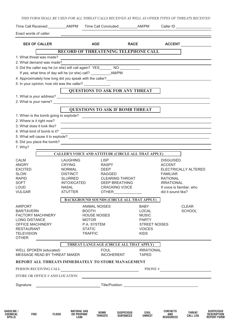 Flip Chart of Emergency Procedures - Michigan, Page 23