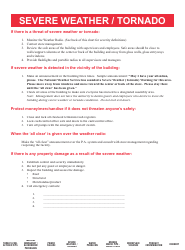 Flip Chart of Emergency Procedures - Michigan, Page 6