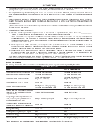 Form R-7002 Public Records Request Form - Louisiana, Page 2