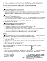 Form APP-02.01 Application for Sales/Use Tax Exemption for Religious/Charitable/Educational Organizations - Nevada, Page 2