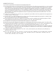 Form CAB-4 Value-Added Manufacturing Machinery Certification Application - Montana, Page 5