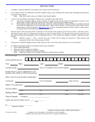 Form VP159 Farmer / Rancher Affidavit - Nevada, Page 2