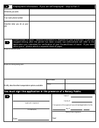 Application for Nebraska Employment Driving Permit - Point Revocation - Nebraska, Page 5