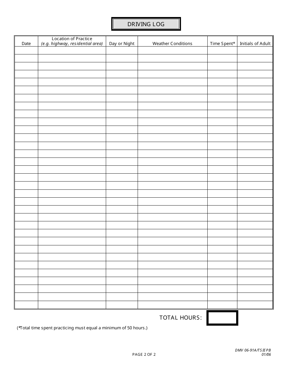 Form DMV06-91A - Fill Out, Sign Online and Download Printable PDF ...