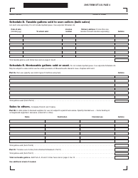 Form SFT-3-B Supplier's Tax Return - Special Fuels - Massachusetts, Page 4