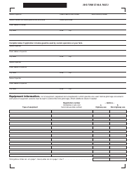 Form GT-9A-B &quot;Gasoline Refund Application for Those Engaged in the Business of Farming&quot; - Massachusetts, Page 2