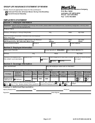 Form G.CP-CI-TP-SDC-GA Group Life Insurance Statement of Review - Georgia (United States), Page 2