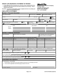 Form G.CP-CI-TP-SDC-GA Group Life Insurance Statement of Review - Georgia (United States), Page 4