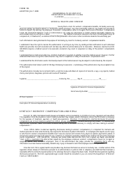Form 106 Medical Waiver and Consent - Kentucky