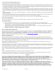 Form WC15 Workers' Claim for Compensation - Colorado, Page 4