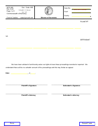 Document preview: Form AOC-040 Waiver of Recording - Kentucky