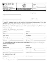 Document preview: Form AOC-238 (AOC-239) Preliminary Verified Disclosure Statement/Final Verified Disclosure Statement - Kentucky