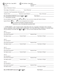 Form AOC-238 (AOC-239) Preliminary Verified Disclosure Statement/Final Verified Disclosure Statement - Kentucky, Page 5