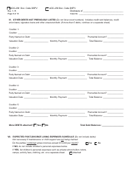 Form AOC-238 (AOC-239) Preliminary Verified Disclosure Statement/Final Verified Disclosure Statement - Kentucky, Page 6