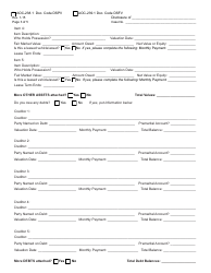 Form AOC-238.1 (AOC-239.1) Simplified / Preliminary / Final Verified Disclosure Statement - Kentucky, Page 3