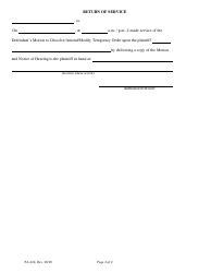 Form PA-010 Defendant's Motion - Maine, Page 2