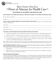 &quot;Power of Attorney for Health Care&quot; - Illinois, Page 4