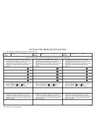 Form DHS-3243 Retroactive Medicaid Application - Michigan