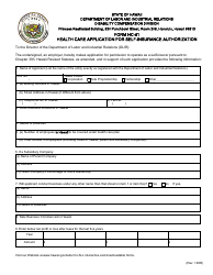 Form HC-61 Health Care Application for Self-insurance Authorization - Hawaii, Page 2