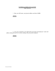 Form 1C-P-526 Interrogatories to Plaintiff (Slip/Trip/Fall) - Hawaii