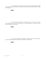 Form 1C-P-526 &quot;Interrogatories to Plaintiff (Slip/Trip/Fall)&quot; - Hawaii, Page 5
