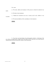 Form 1C-P-526 &quot;Interrogatories to Plaintiff (Slip/Trip/Fall)&quot; - Hawaii, Page 6