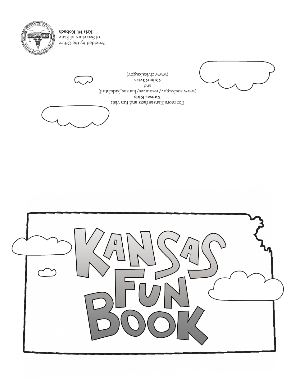 Kansas Fun Book - Kansas, Page 1